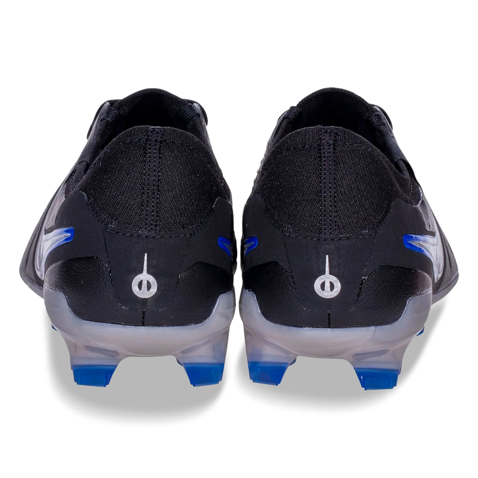 synthetic shoes Nike Legend 10 Pro Firm Ground Soccer Cleats (Black/Chrome-Hyper Royal)