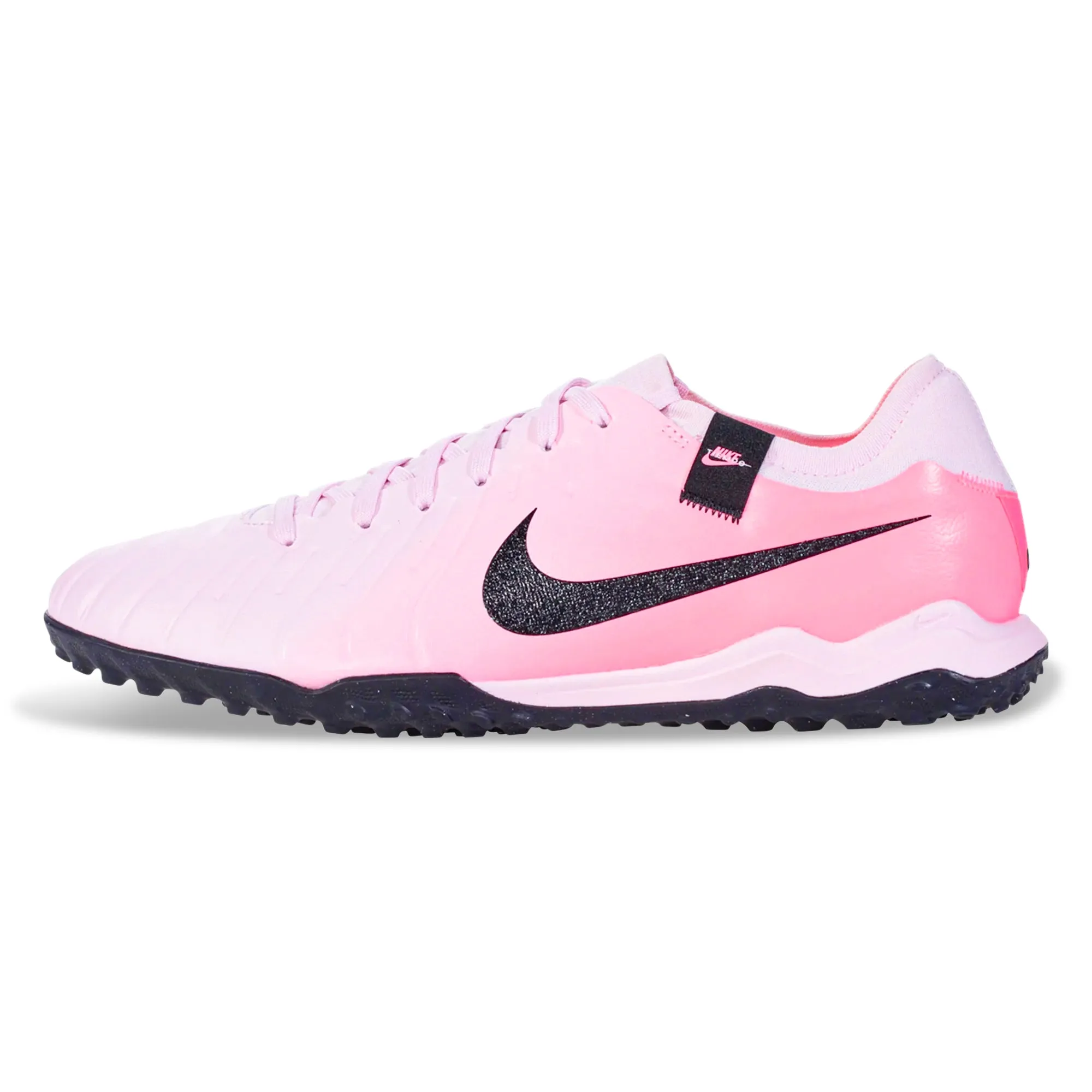 Nike Legend 10 Pro Turf (Pink Foam/Black) narrow - width shoes