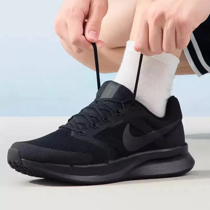 Nike men's shoes RUN SWIFT 3 sports shoes Lightweight breathable cushioned running shoes DR2695-003 Runway Glow Stretchable