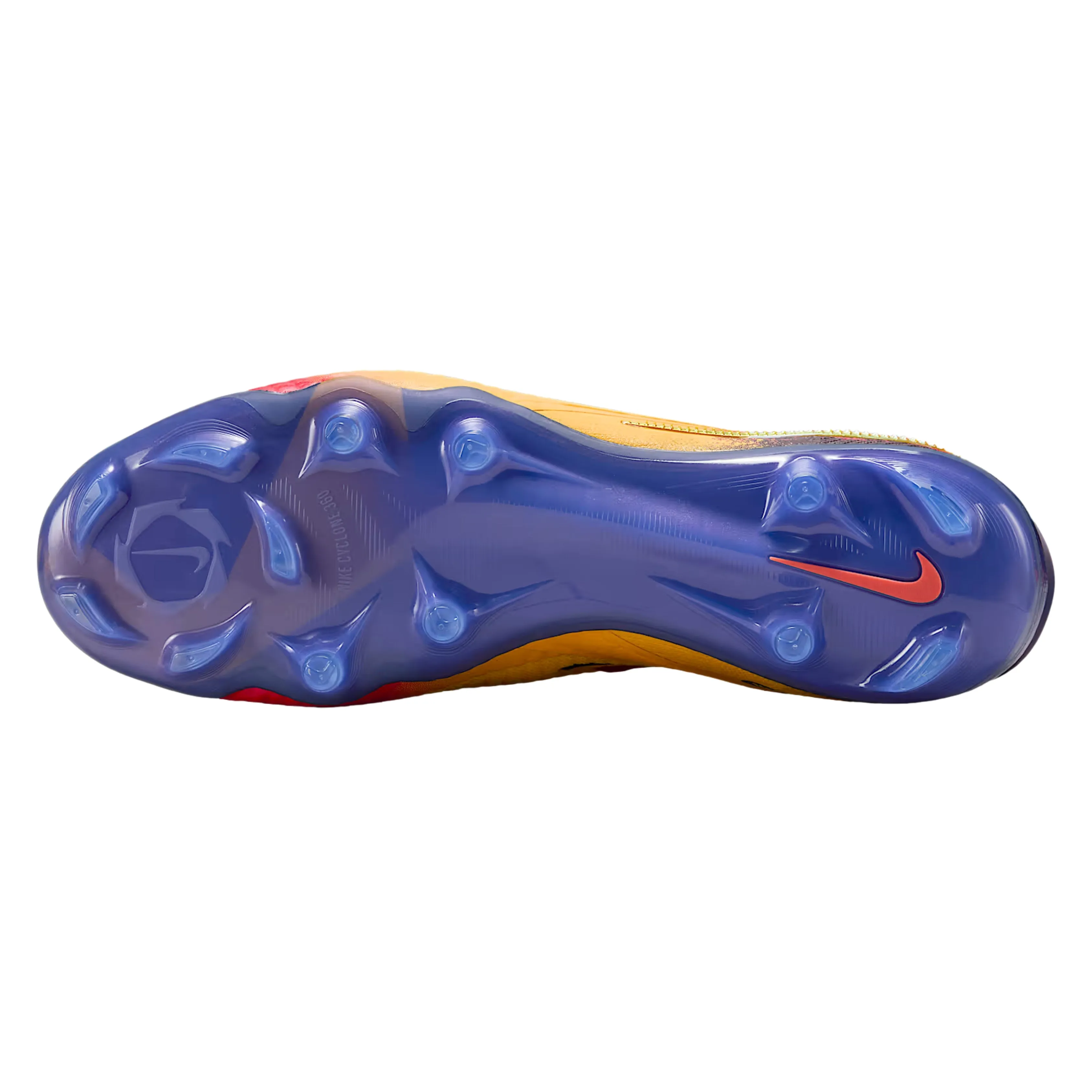 Colorful kids' shoes Stable Fit Nike Phantom 6 Low Elite Erling Haaland Firm Ground Soccer Cleats (Laser Orange/Lemon Venom)