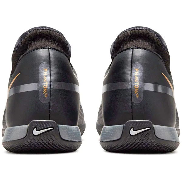 shock - absorbing insole shoes Nike Phantom GT2 Academy DF IC (Black/Metallic Gold)
