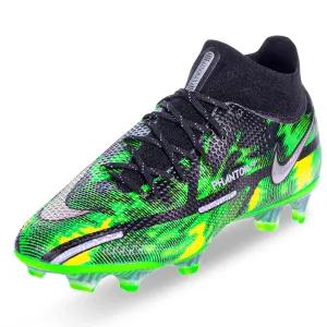 Nike Phantom GT2 Elite DF Shockwave Firm Ground Soccer Cleats (Black/Metallic Platinum) hassle - free shoes Stylish