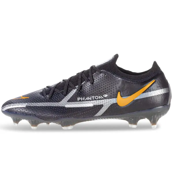 museum - shoes Ergonomic Shape Nike Phantom GT2 Elite FG (Black/Metallic Gold)