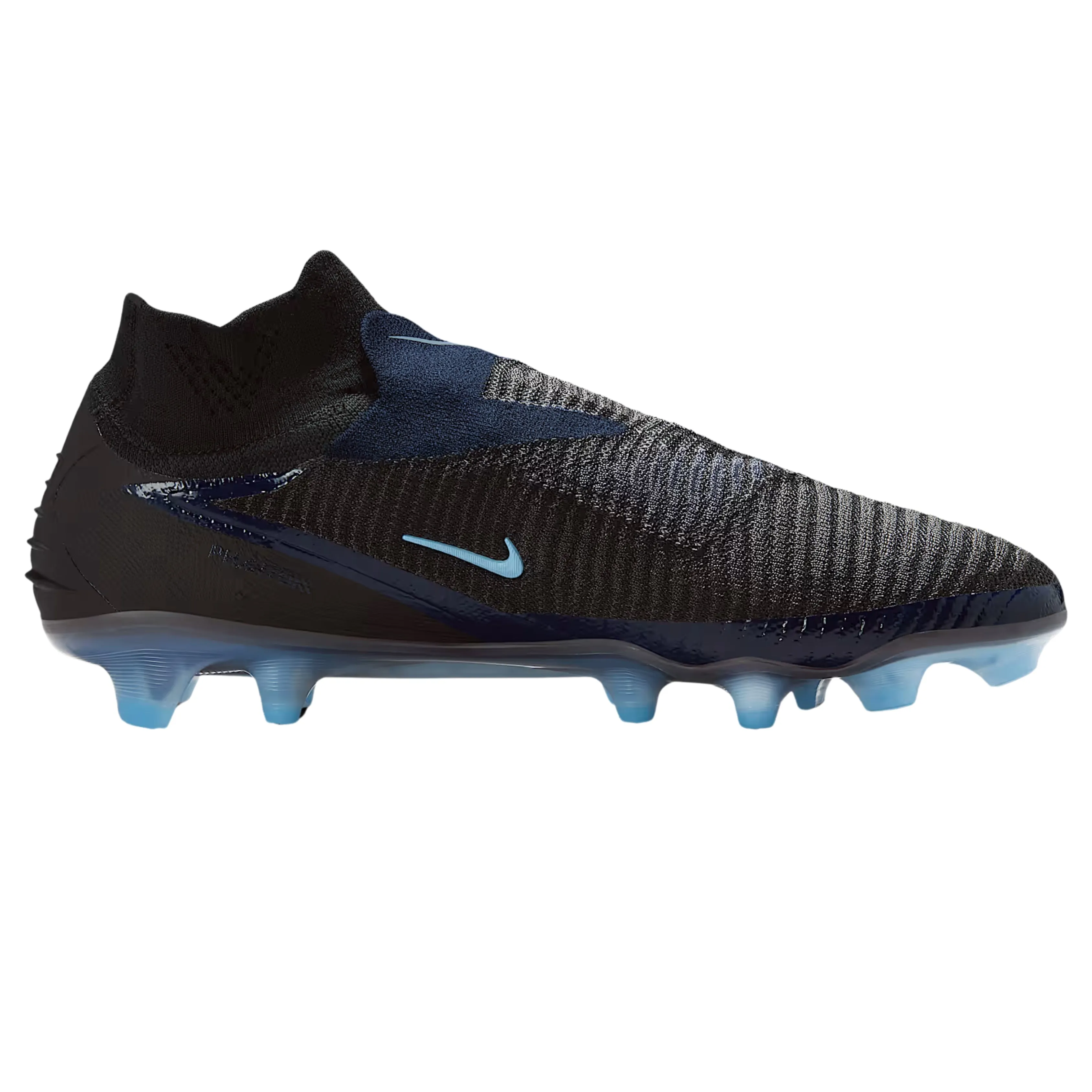 Stylish Shoes Nike Phantom GX 2 High Elite Firm Ground Soccer Cleats (Black/Black)