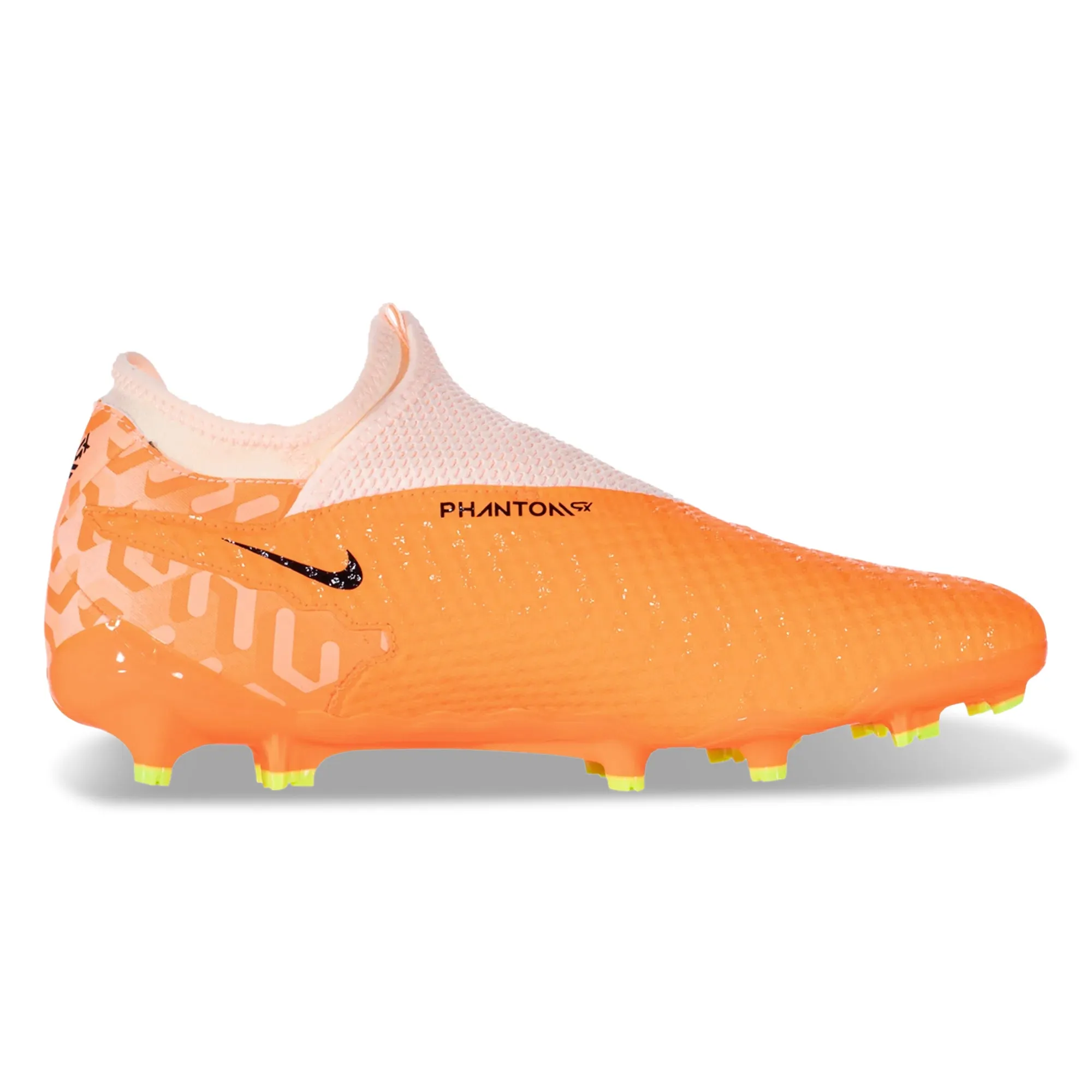 Nike Phantom GX Academy Firm Ground Soccer Cleats (Guava Ice/Black) Blue hip - hop - dance - floor shoes