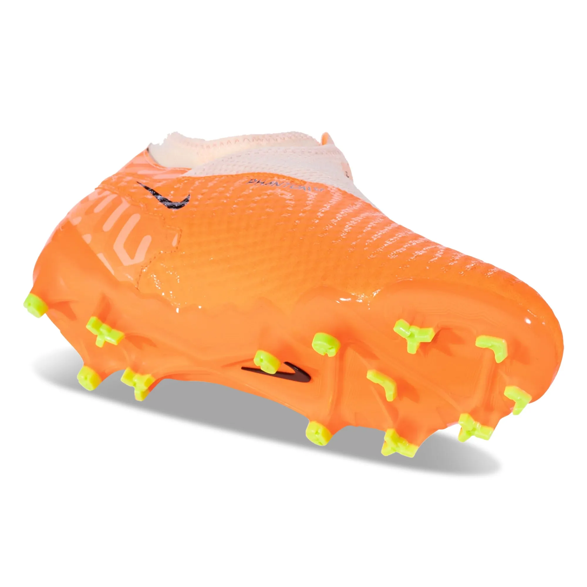 moisture - wicking shoes Nike Phantom GX Academy Firm Ground Soccer Cleats (Guava Ice/Black)