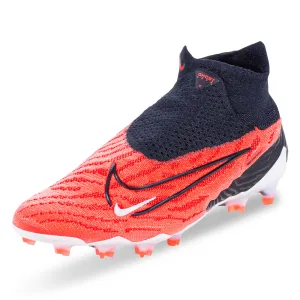 living - room shoes Nike Phantom GX Elite DF Firm Ground Soccer Cleats (Bright Crimson/Black)