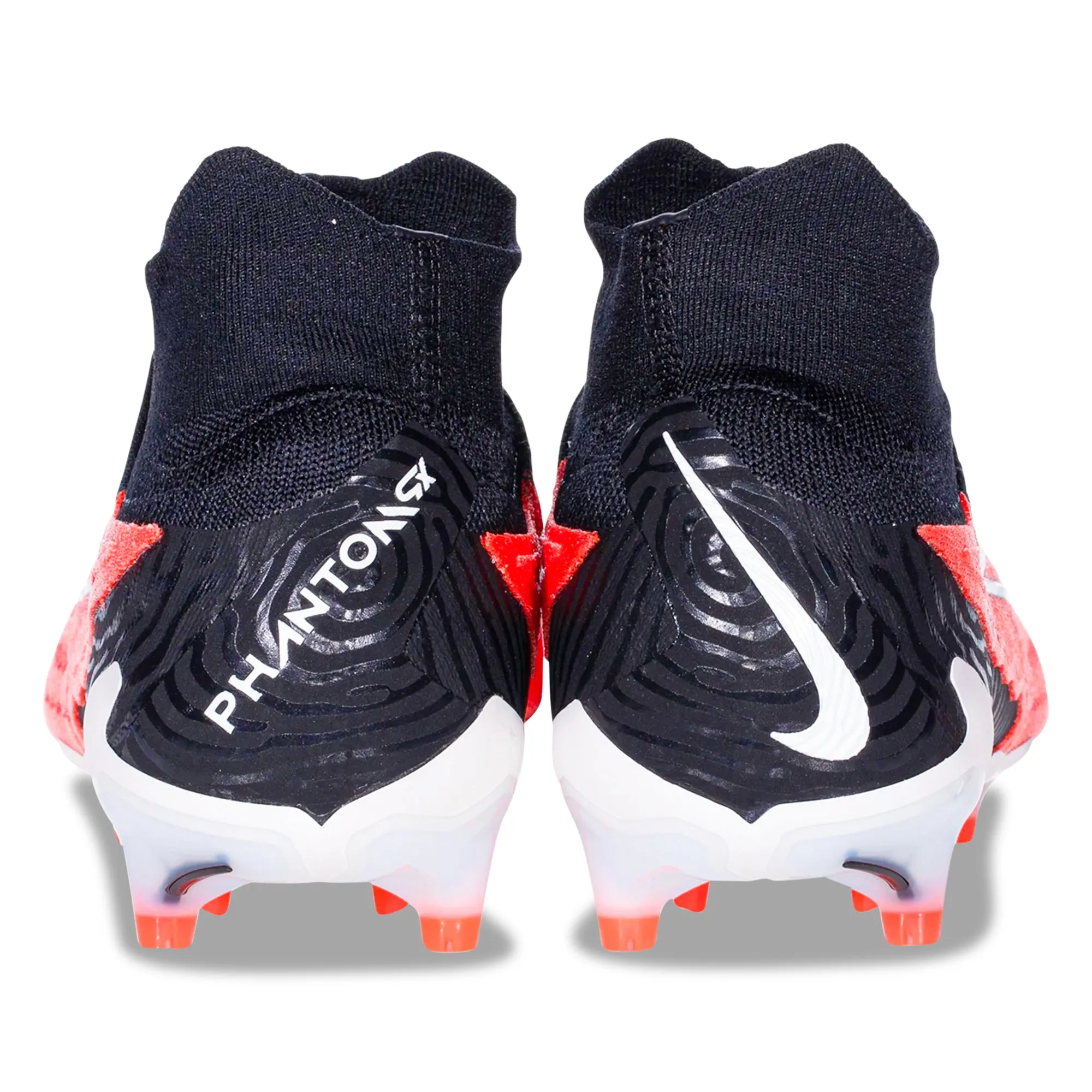 safety shoes Nike Phantom GX Elite DF Firm Ground Soccer Cleats (Bright Crimson/Black)