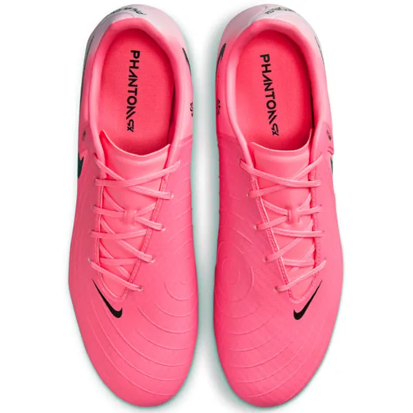 university sports shoes Nike Phantom GX II Academy FG/MG Soccer Cleats (Sunset Pulse/Black)