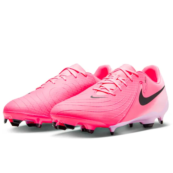 Smooth Soles advanced players Nike Phantom GX II Academy FG/MG Soccer Cleats (Sunset Pulse/Black)
