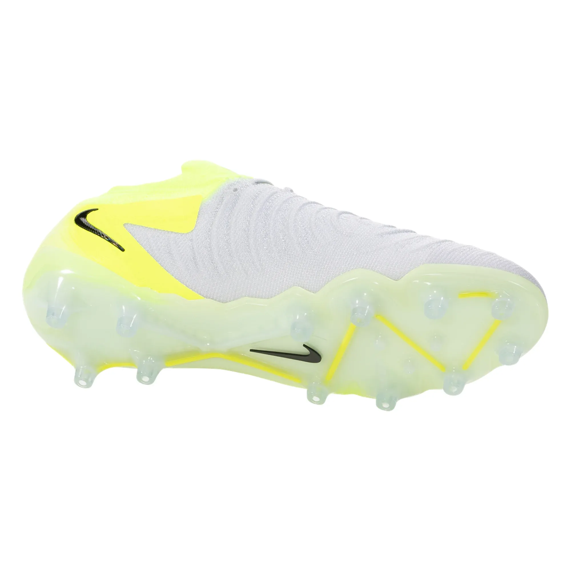 Nike Phantom GX II Elite AG-Pro Soccer Cleats (Metallic Silver/Black-Volt) Zip Up Style complementary products