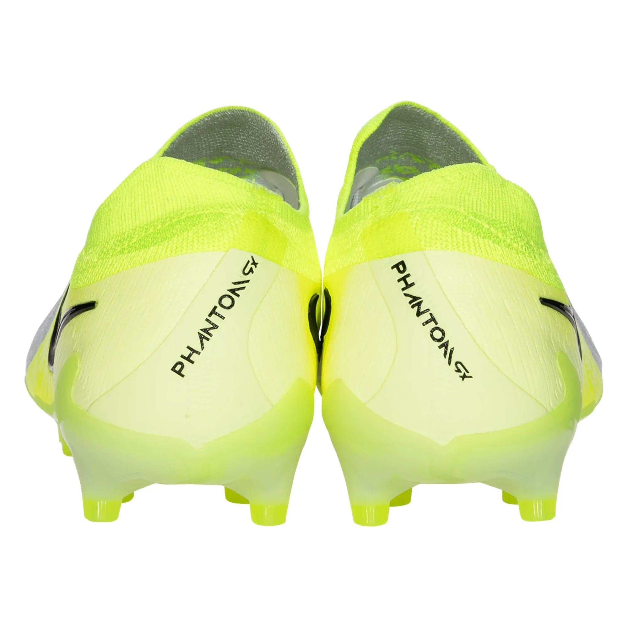 Nike Phantom GX II Elite AG-Pro Soccer Cleats (Metallic Silver/Black-Volt) Giftable kids' shoes