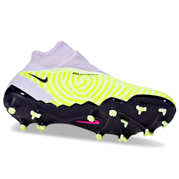 racquetball - court shoes Nike Phantom GX Pro DF Firm Ground Soccer Cleats (Barely Volt/Gridiron)