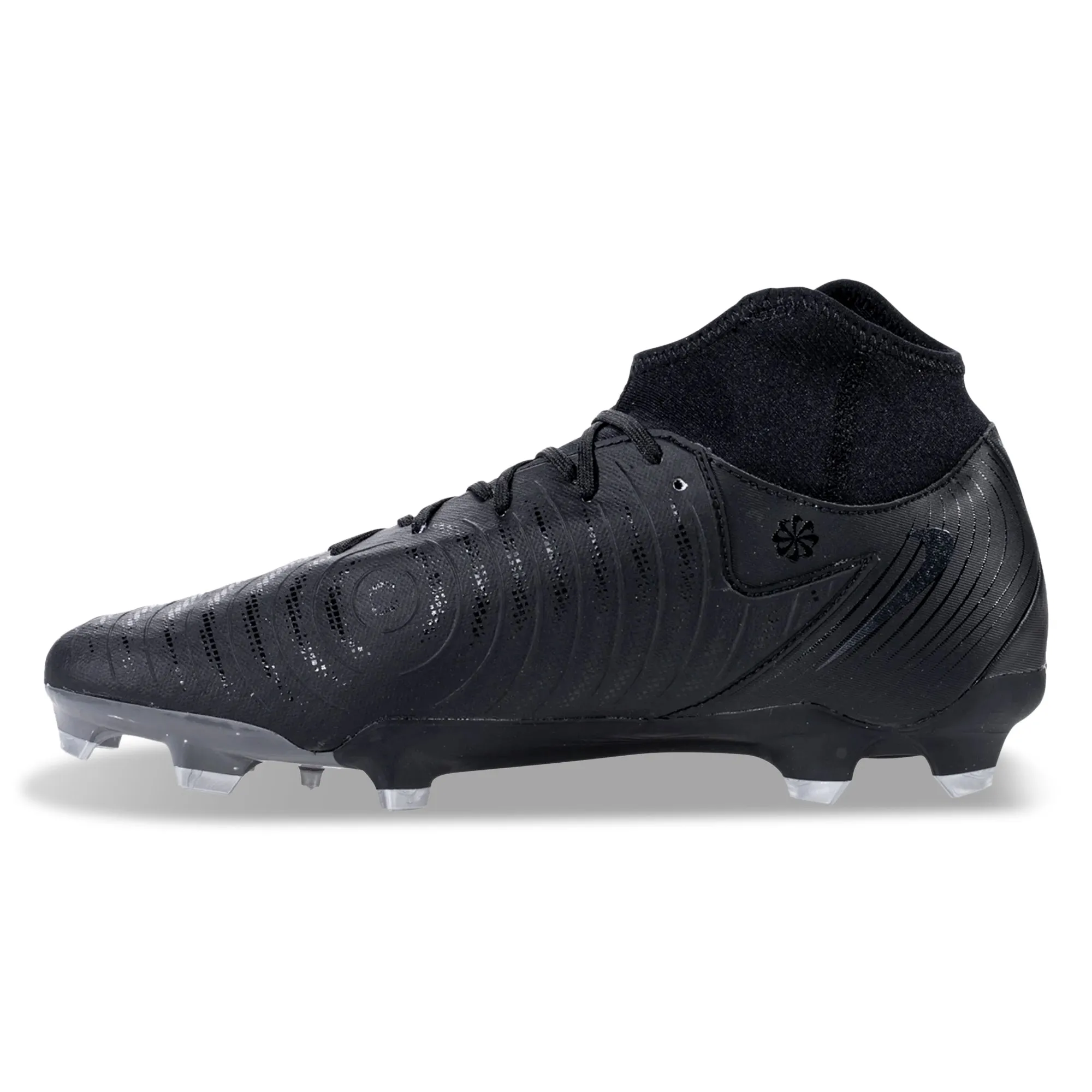 goal - setting quick dry Nike Phantom Luna II Academy FG/MG Soccer Cleats (Black/Black)