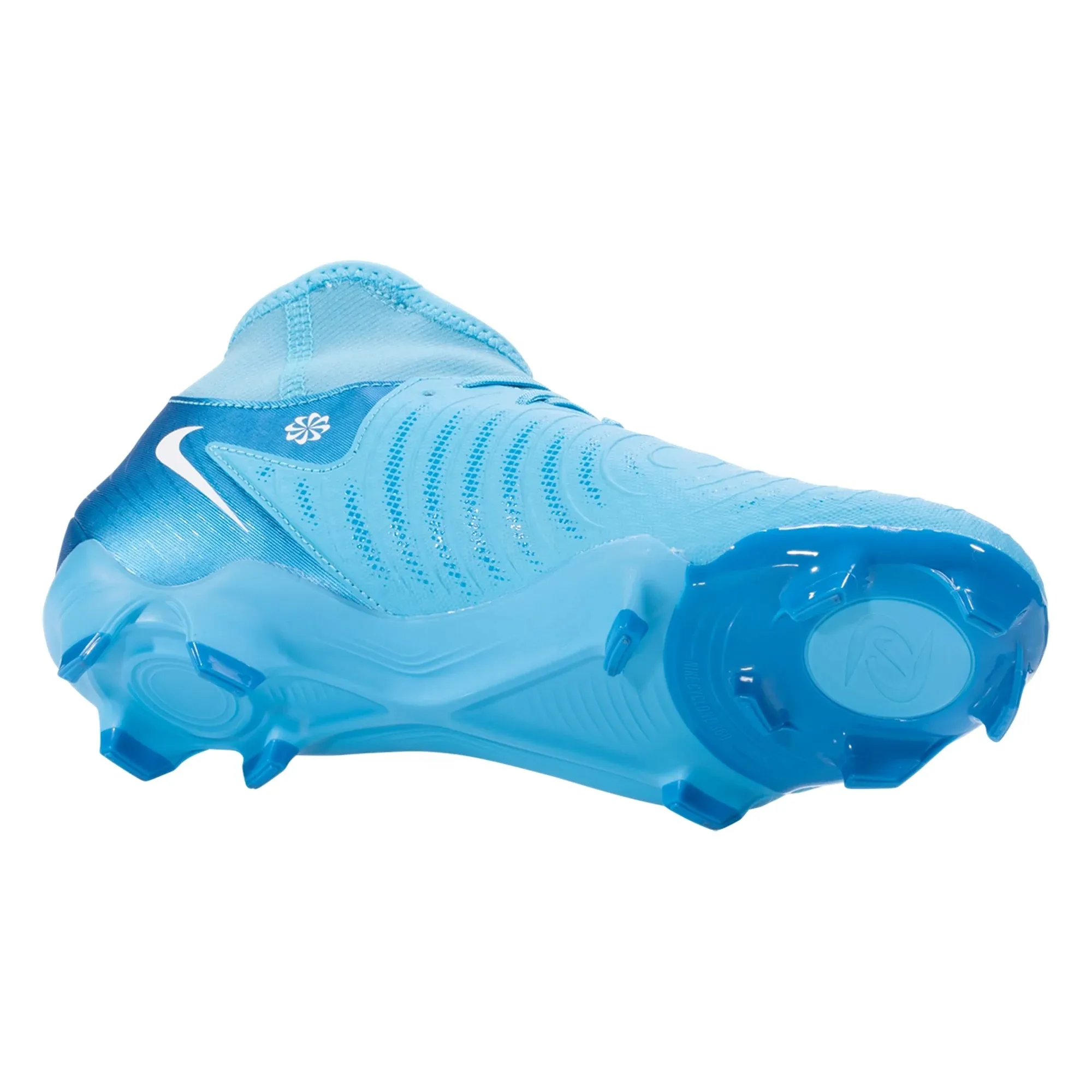 weight - lifting shoes Zumba boots Nike Phantom Luna II Academy FG/MG Soccer Cleats (Blue Fury/White)