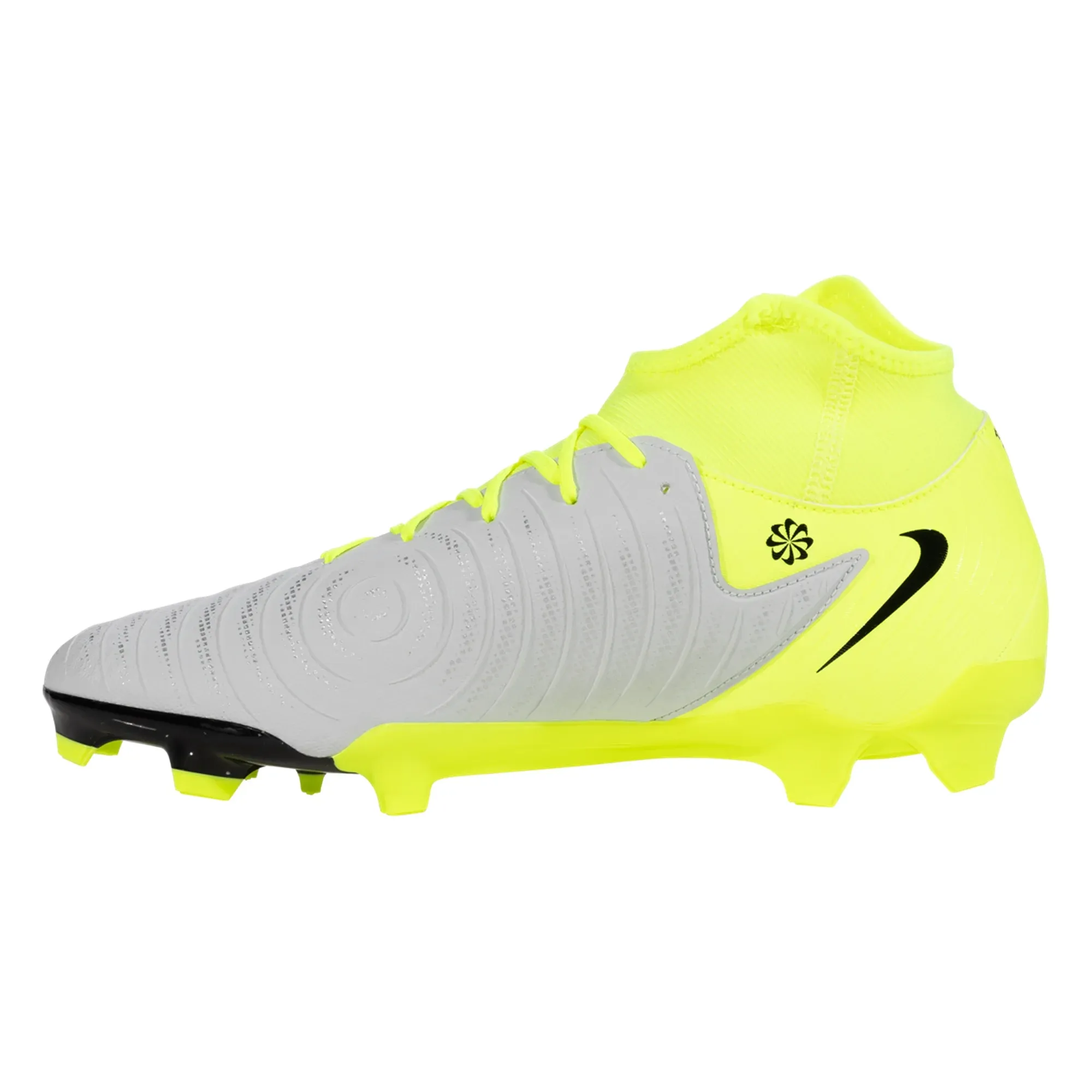 Nike Phantom Luna II Academy FG/MG Soccer Cleats (Metallic Silver/Black-Volt) durable shoes snug fit shoes