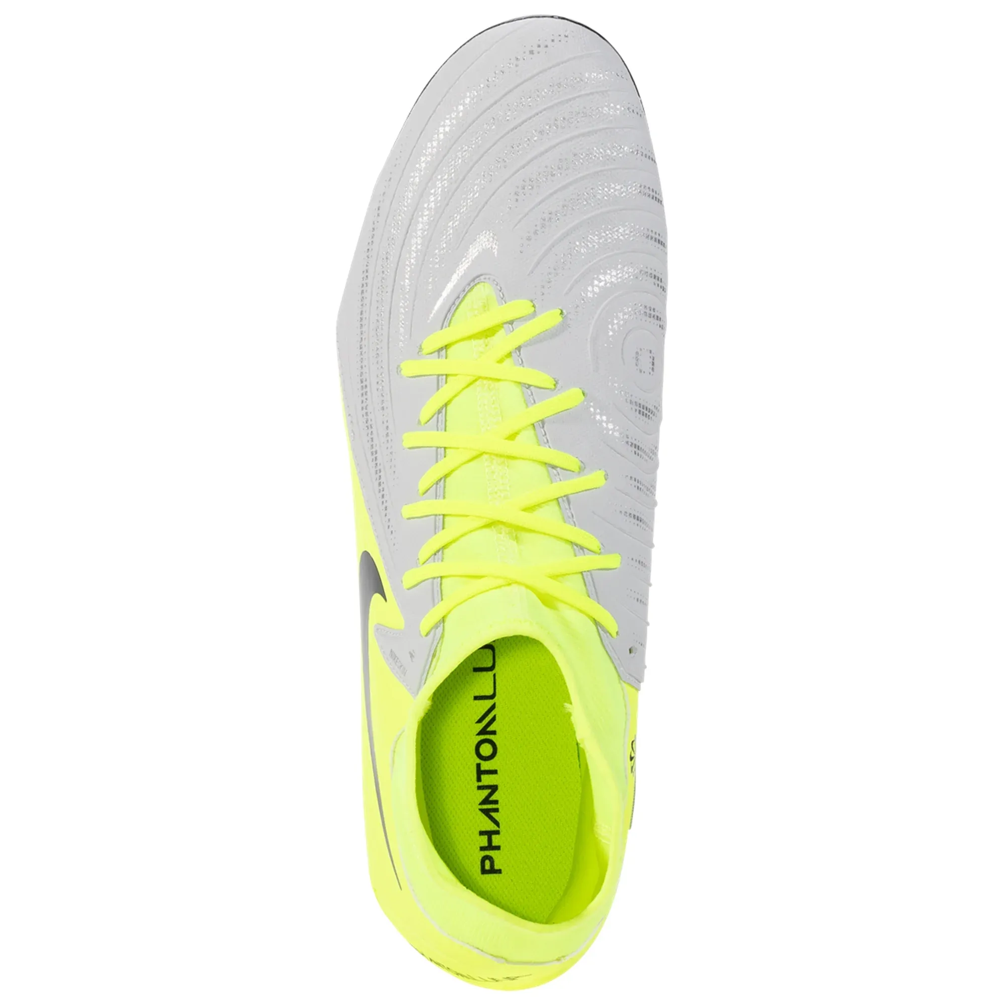 classroom - shoes desert - area shoes Nike Phantom Luna II Academy FG/MG Soccer Cleats (Metallic Silver/Black-Volt)