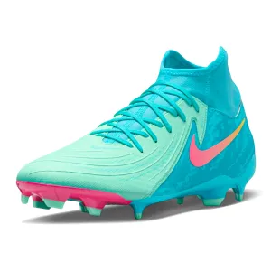 Nike Phantom Luna II Academy LV8 FG/MG Soccer Cleats (Green Glow/Black) capoeira - training - mat shoes