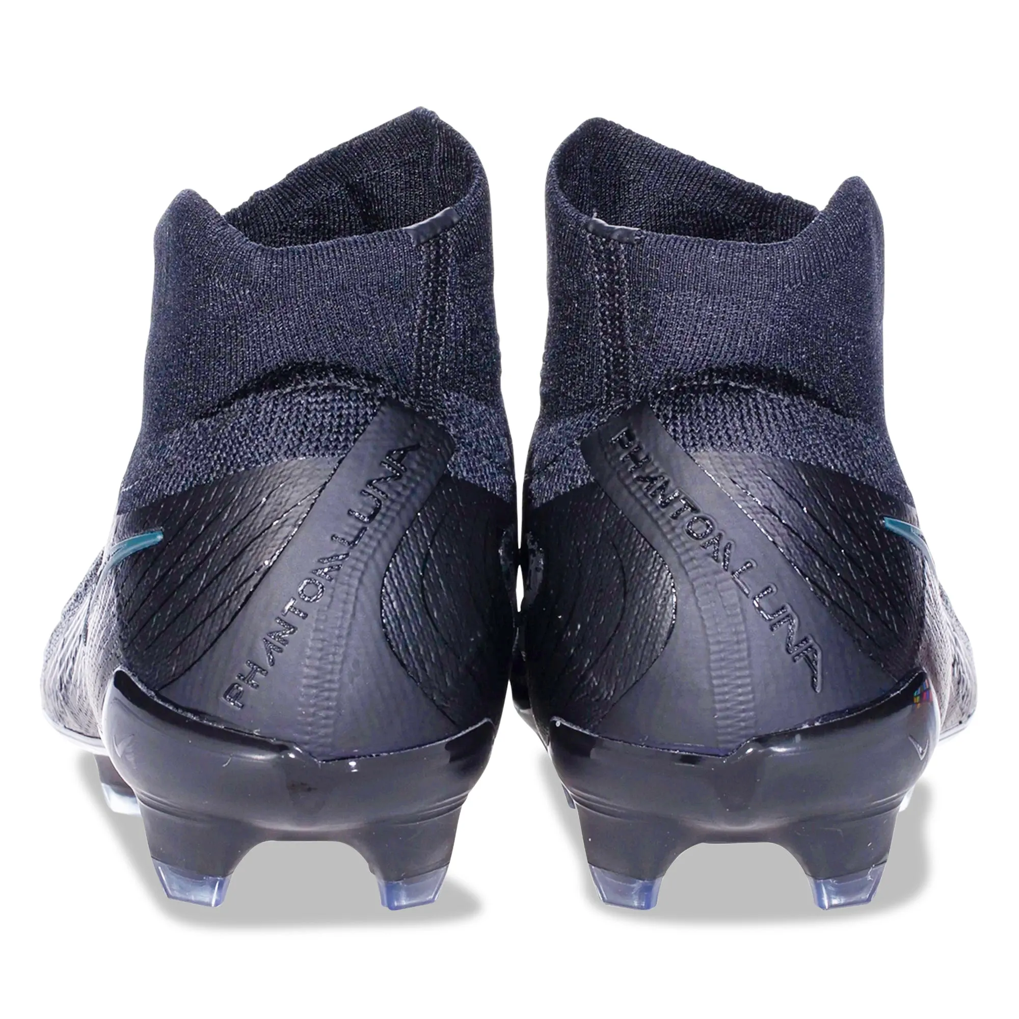 First steps kids' shoes Nike Phantom Luna II Elite FG Soccer Cleats (Black/Deep Jungle)