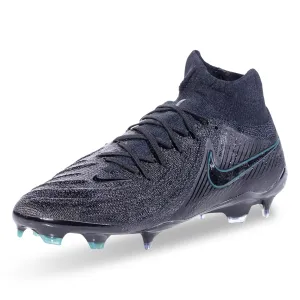 Nike Phantom Luna II Elite FG Soccer Cleats (Black/Deep Jungle) competitive athlete shoes