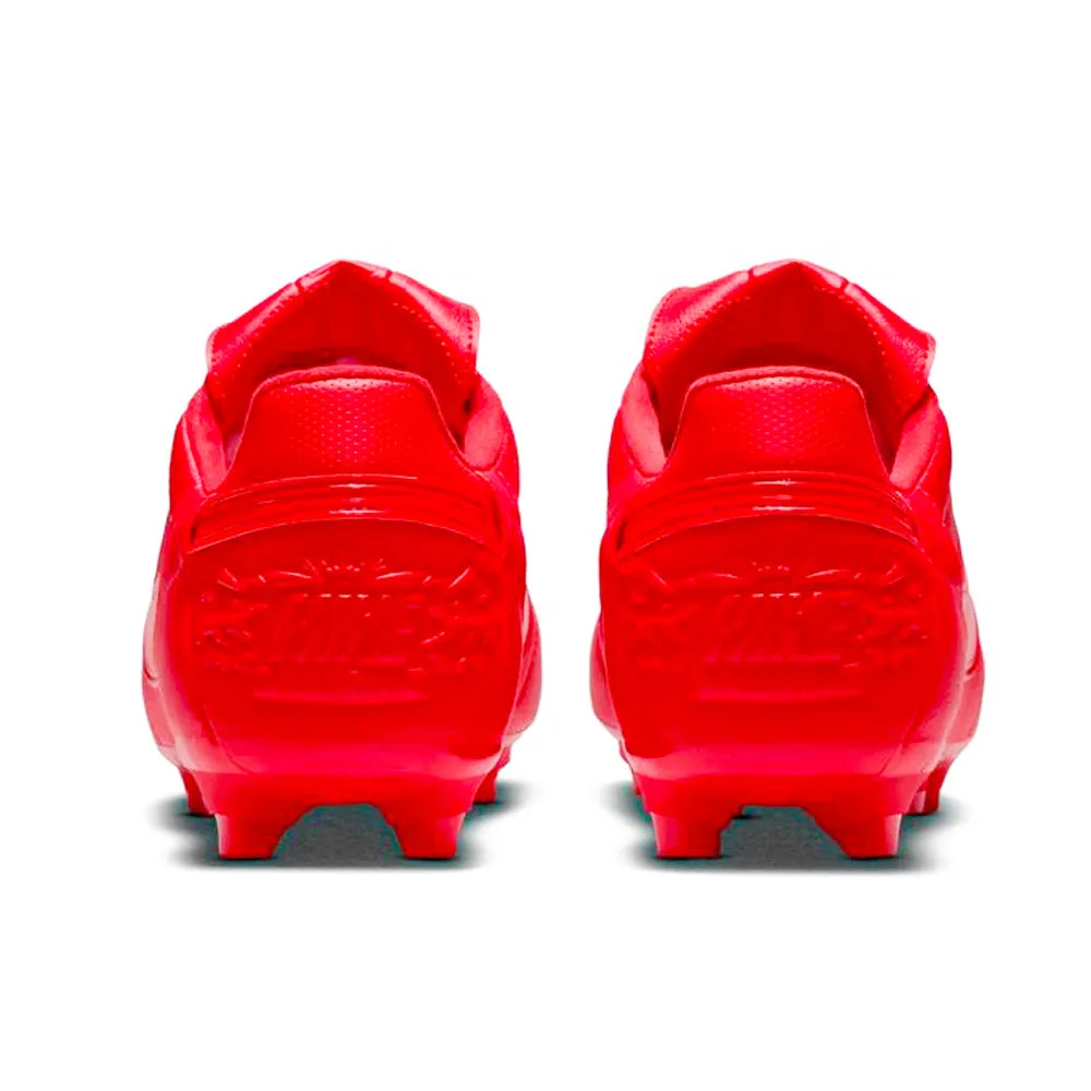 Winter kids' boots Stretchable Nike Premier III FG Soccer Cleats (Fire Red)