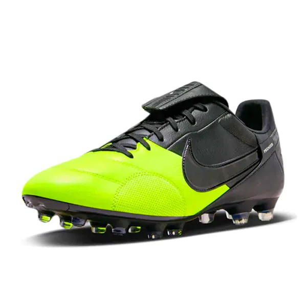 Orange weekend sports Nike Premier III Firm Ground Soccer Cleats (Black/Black-Volt)