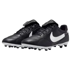Nike Premier III Firm Ground Soccer Cleats (Black/White) All - Purpose grass fields