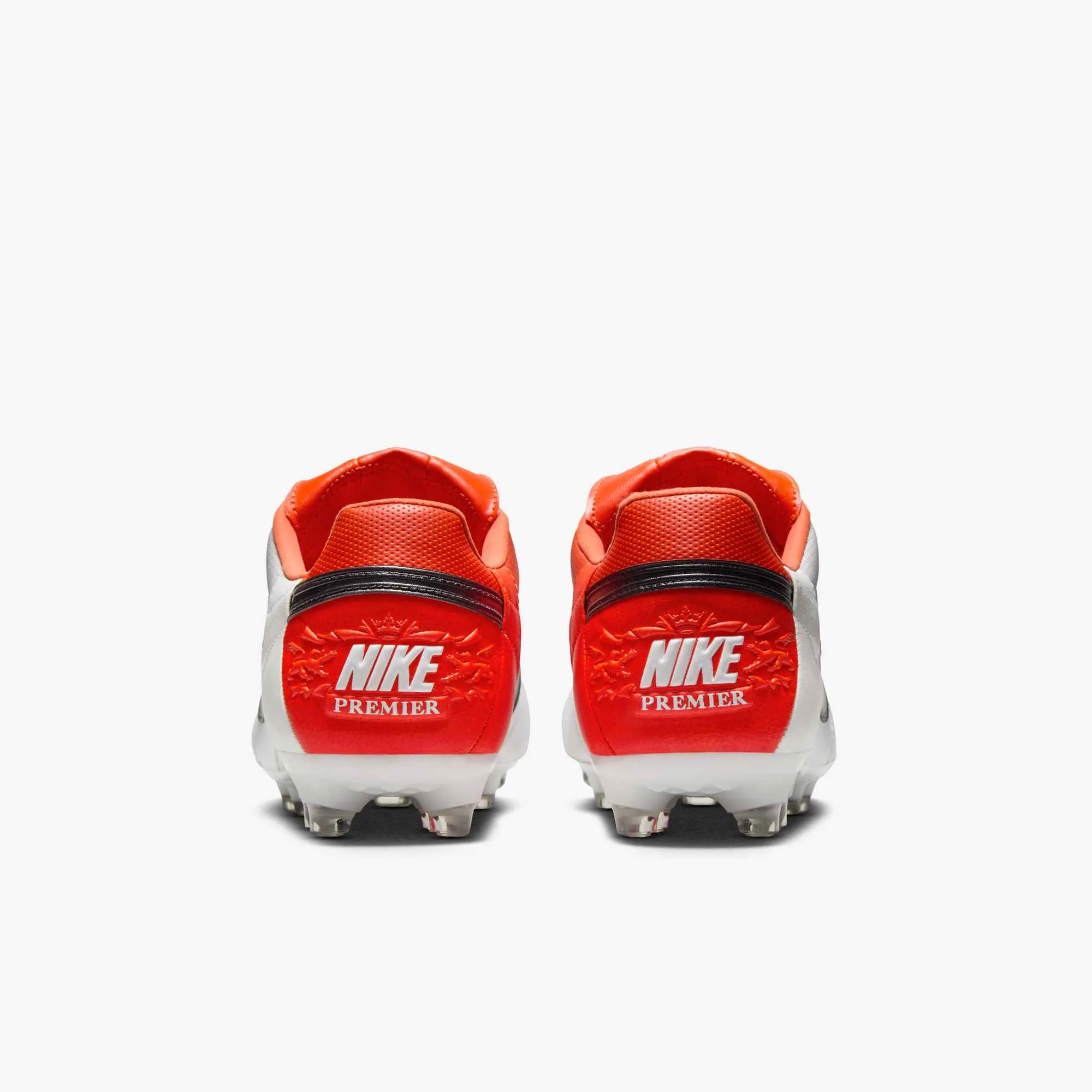 wide - sole shoes Nike Premier III Firm Ground Soccer Cleats (Team Orange/Black-White)