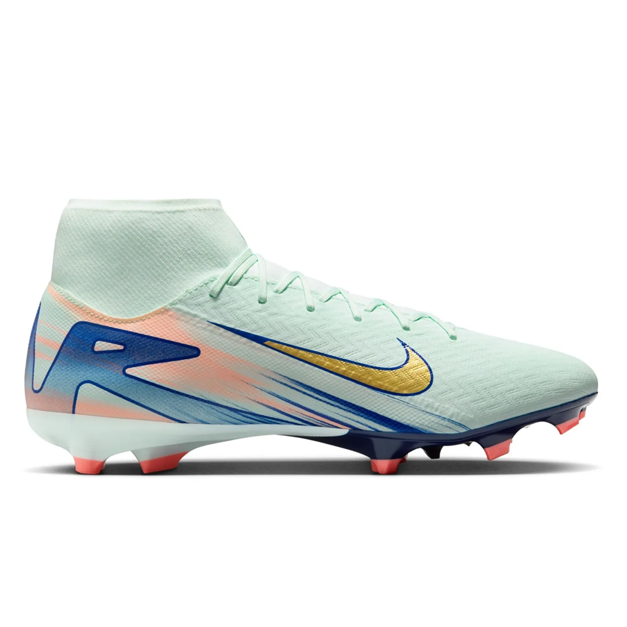 Nike Superfly 10 Academy MDS FG Soccer Cleats (Barely Green/Metallic Gold Coin) family outings Versatile