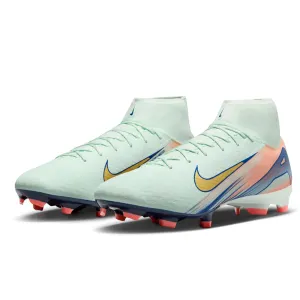 rink - use shoes Sunny Days Nike Superfly 10 Academy MDS FG Soccer Cleats (Barely Green/Metallic Gold Coin)