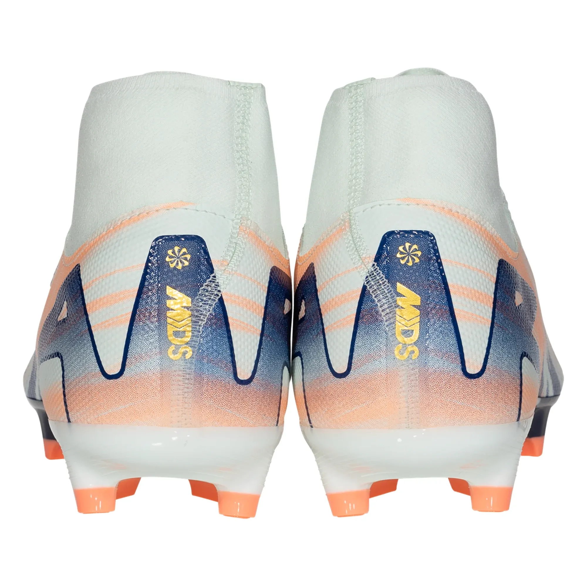 Nike Superfly 10 Academy MDS FG Soccer Cleats (Barely Green/Metallic Gold Coin) college - campus shoes