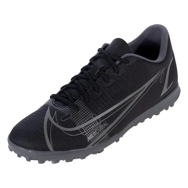 Nike Vapor 14 Club Turf (Black/Iron Grey) Rubber Outsole quick - release shoes