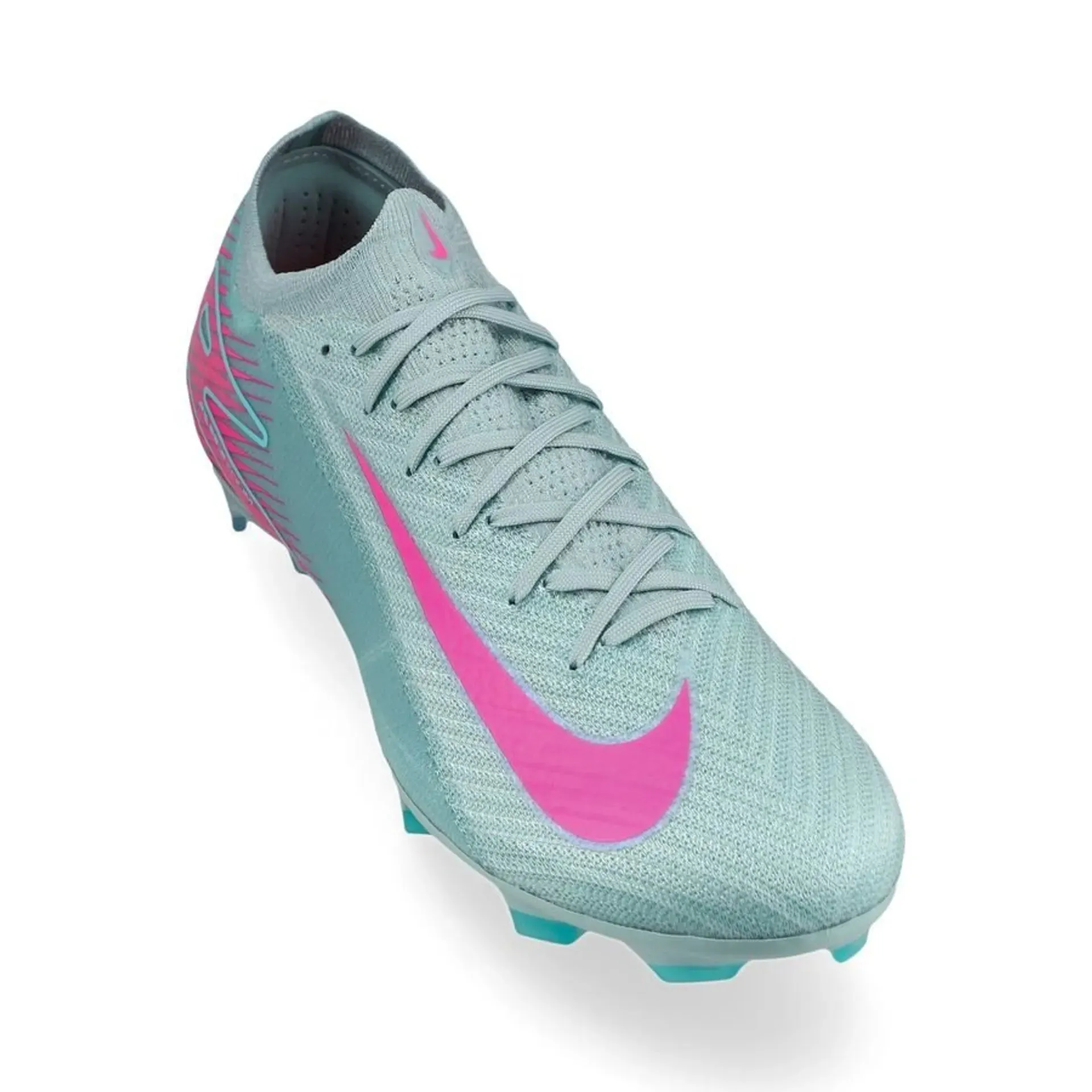 Nike Zoom Mercurial Vapor 16 Elite FG Soccer Cleats (Ocean Cube/Pink Blast) School uniform kids' shoes Multi - functional