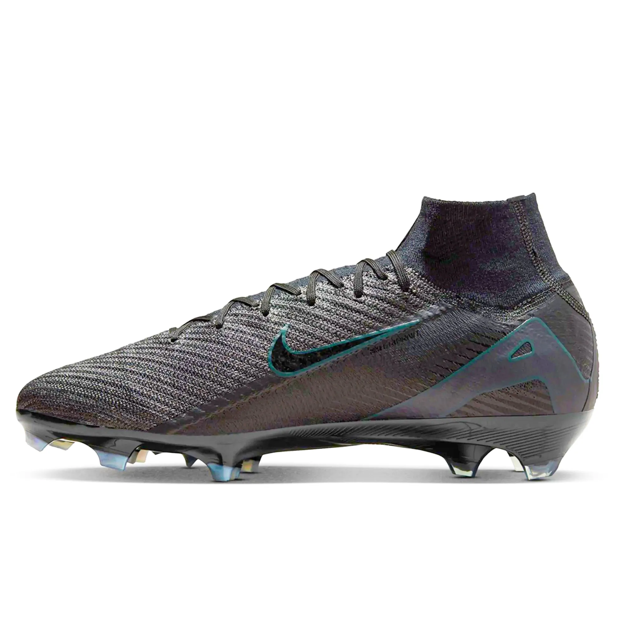 Nike Zoom Superfly 10 Elite FG Soccer Cleats (Black/Black-Deep Jungle) foot mobility exercises