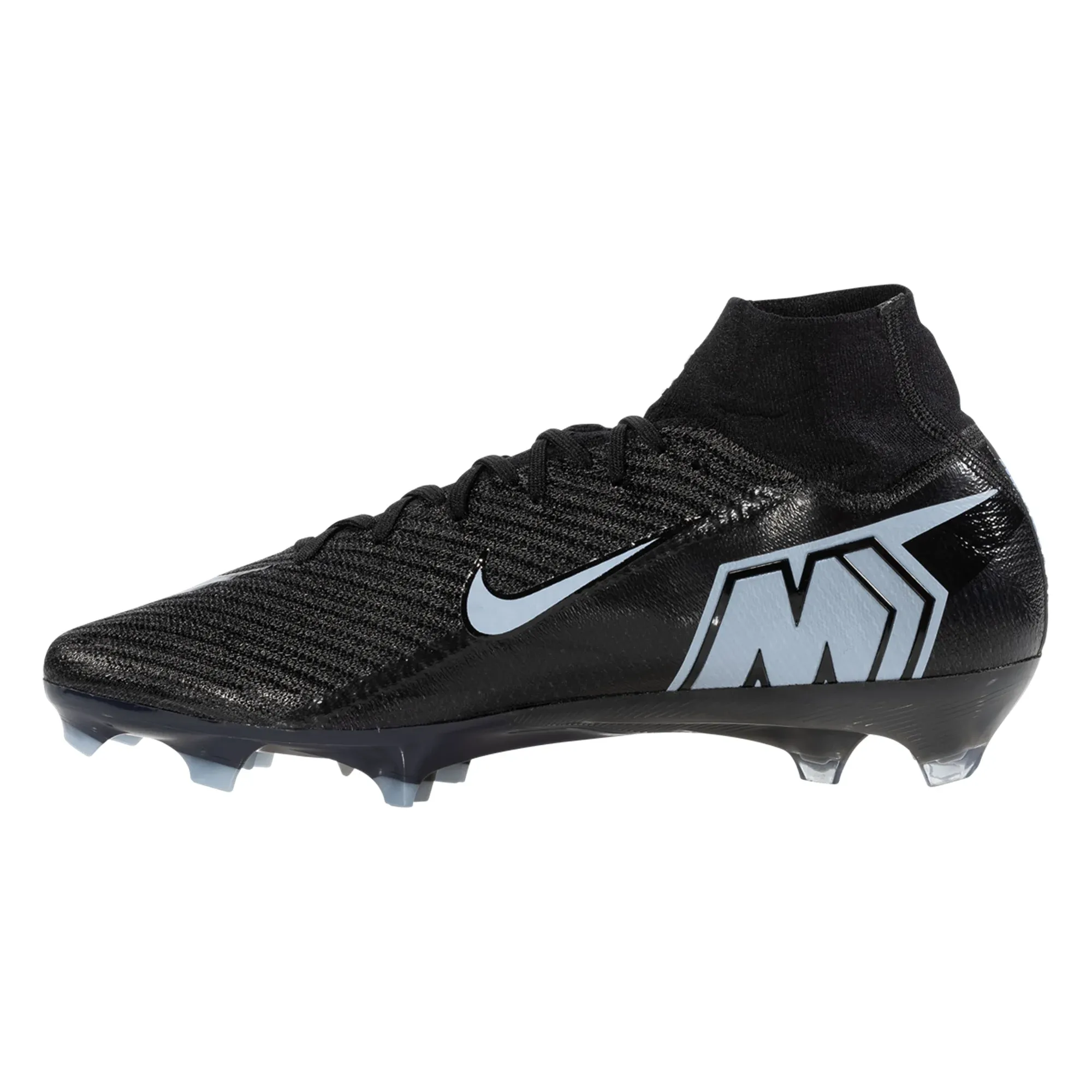 water - resistant shoes modern - dance - studio shoes Nike Zoom Superfly 10 Elite FG Soccer Cleats (Black/Ice Blue)