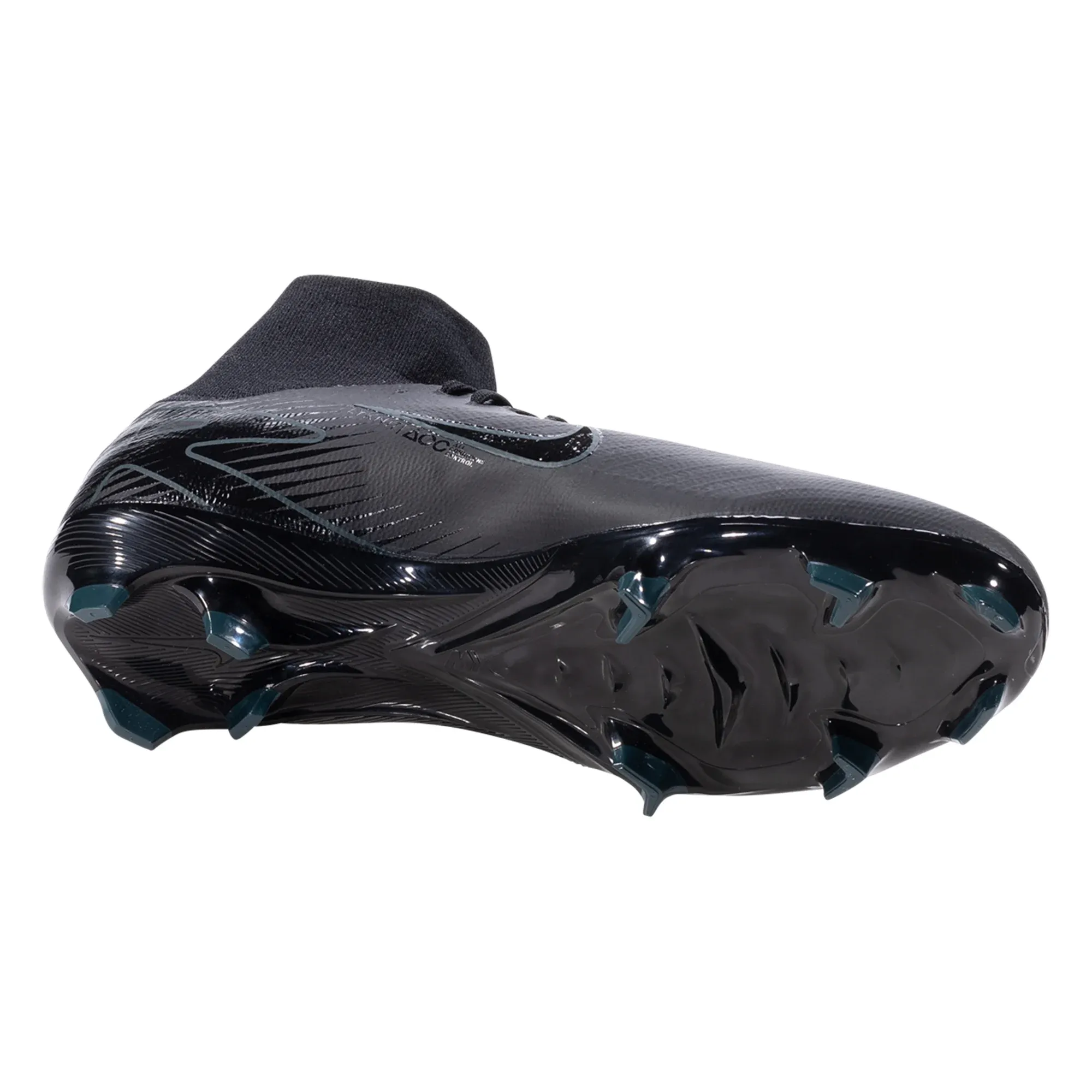 skiing shoes style matching Nike Zoom Superfly 10 Pro FG Soccer Cleats (Black/Deep Jungle)