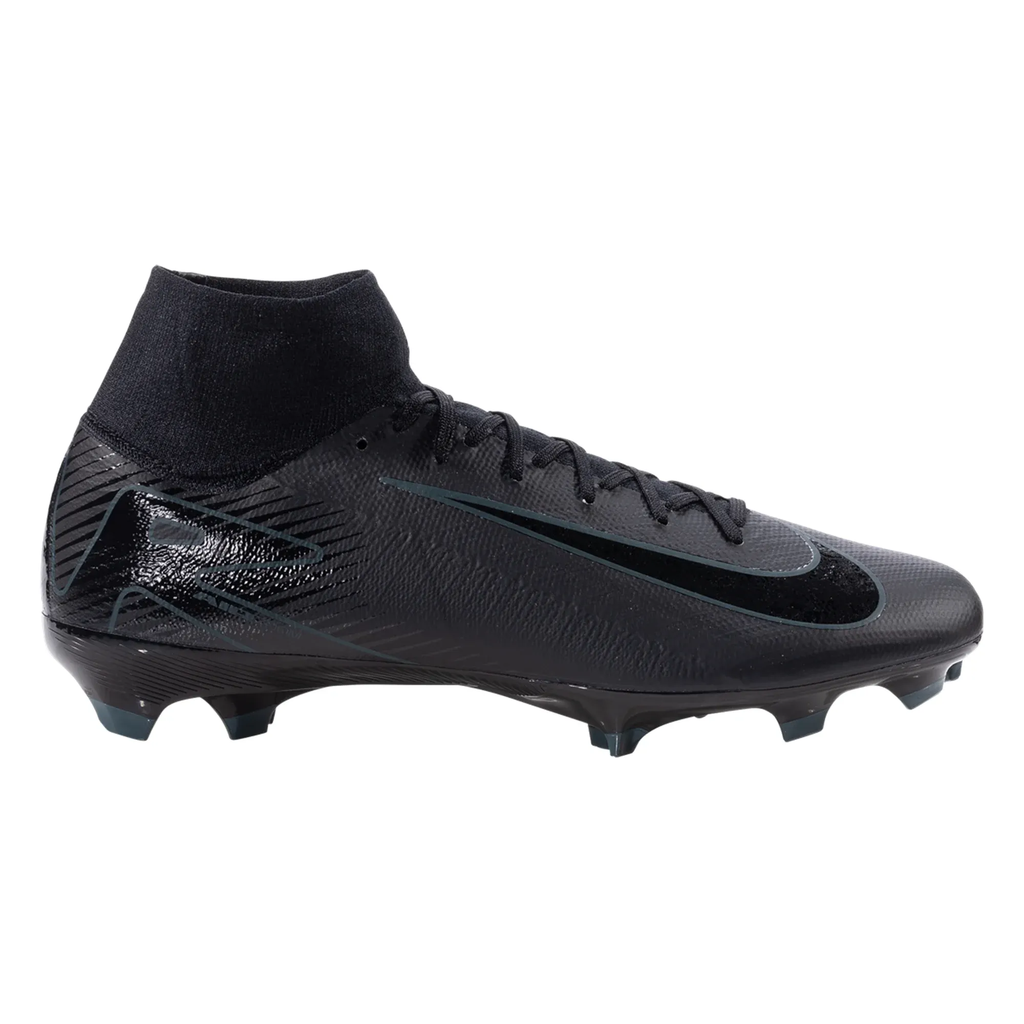 cricket - pitch shoes Nike Zoom Superfly 10 Pro FG Soccer Cleats (Black/Deep Jungle)