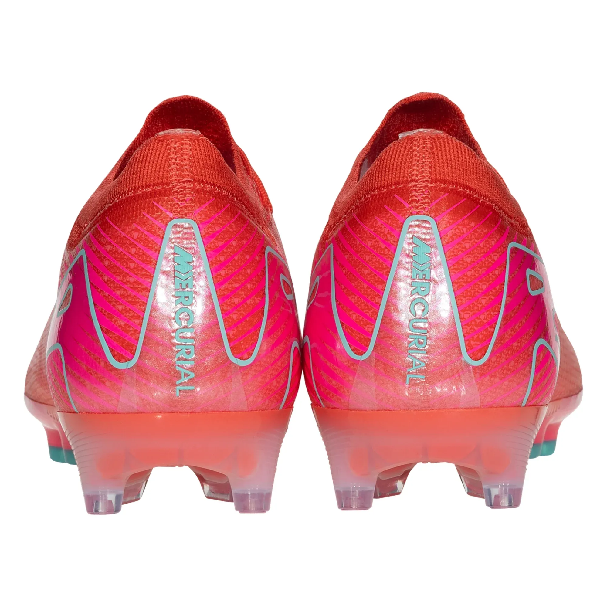 Torsion control Athletic kids' shoes Nike Zoom Vapor 16 Elite AG-Pro Soccer Cleats (Ember Glow/Aurora Glow)