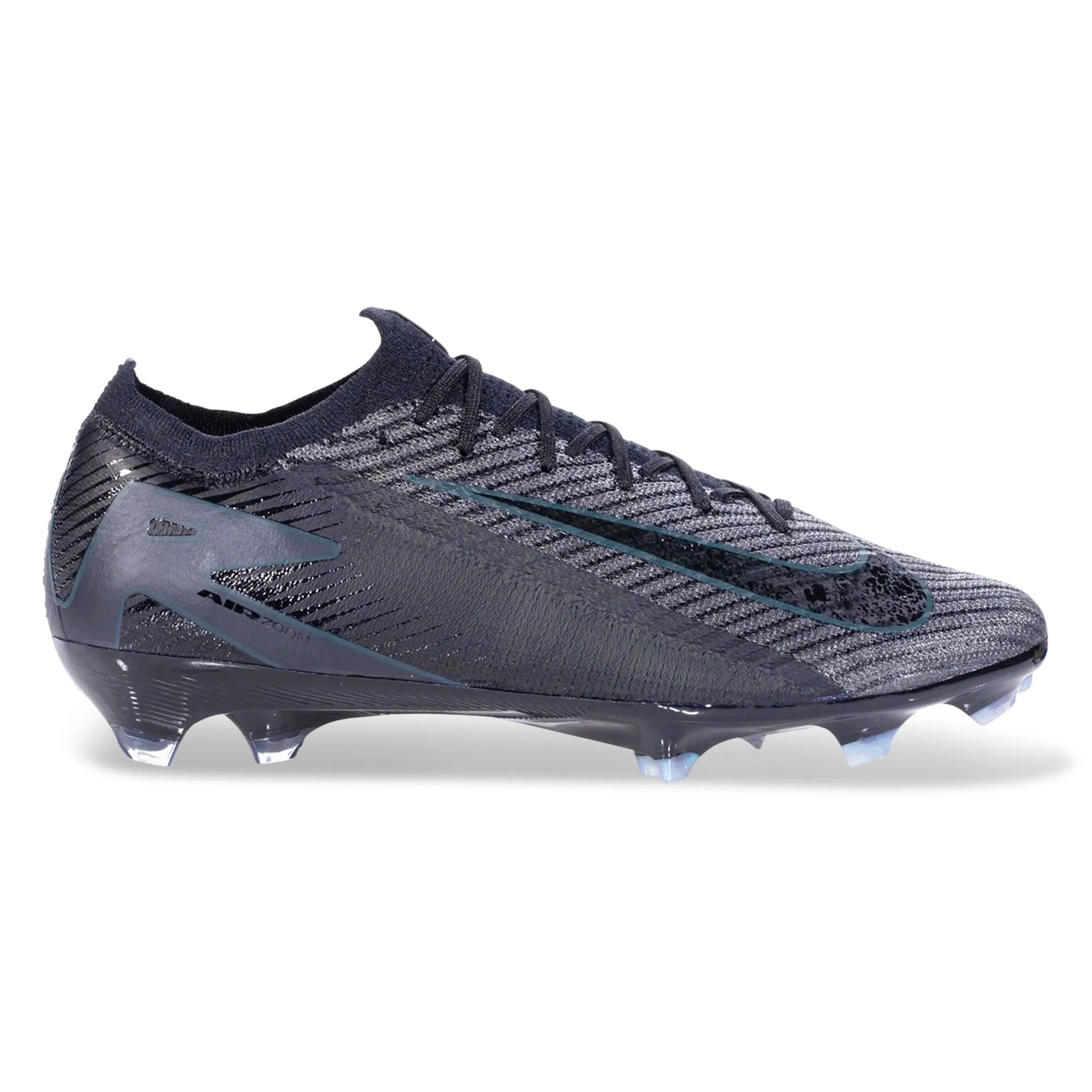 Nike Zoom Vapor 16 Elite FG Soccer Cleats (Black/Deep Jungle) team players egg - and - spoon - race - lane shoes