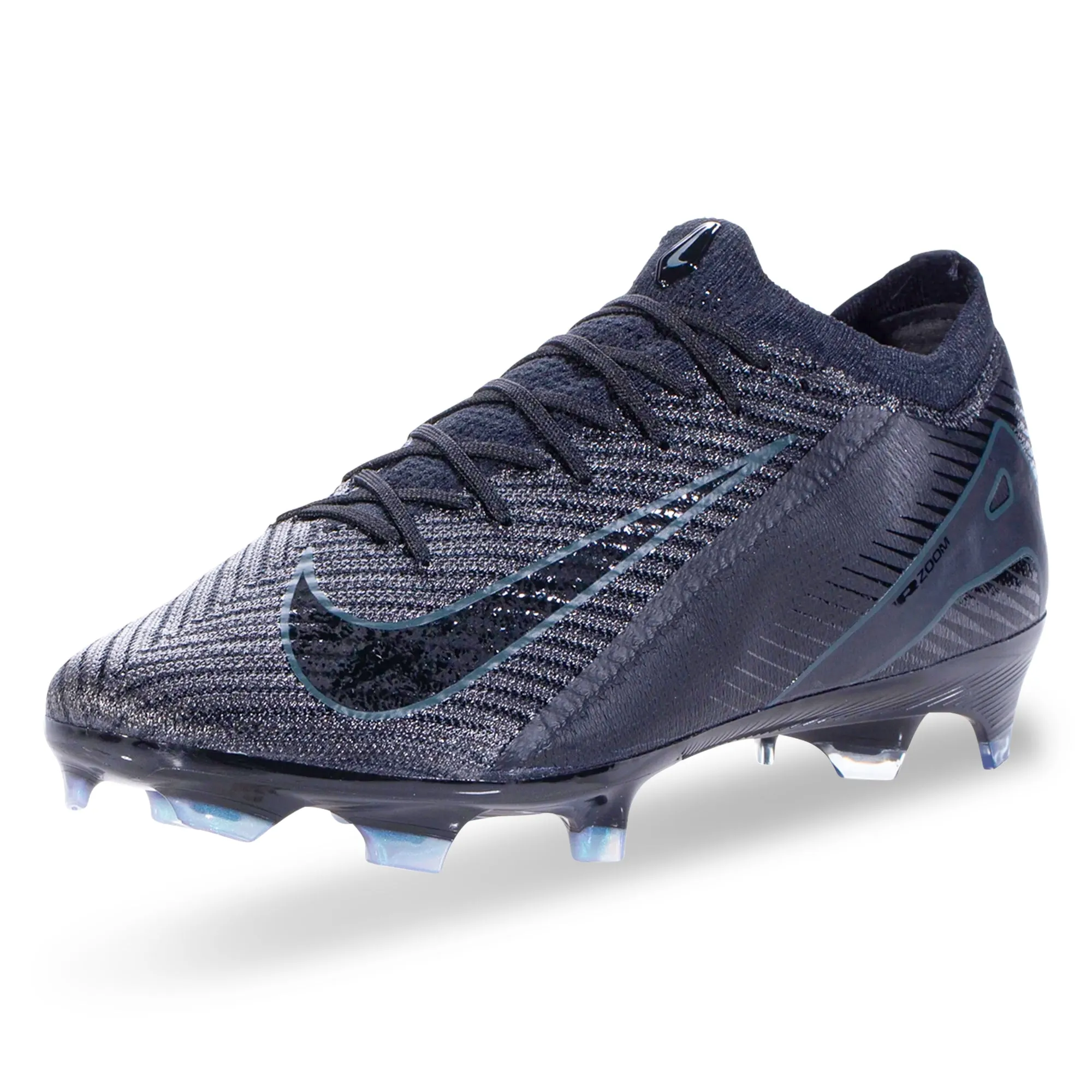 Nike Zoom Vapor 16 Elite FG Soccer Cleats (Black/Deep Jungle) sports accessories style conscious