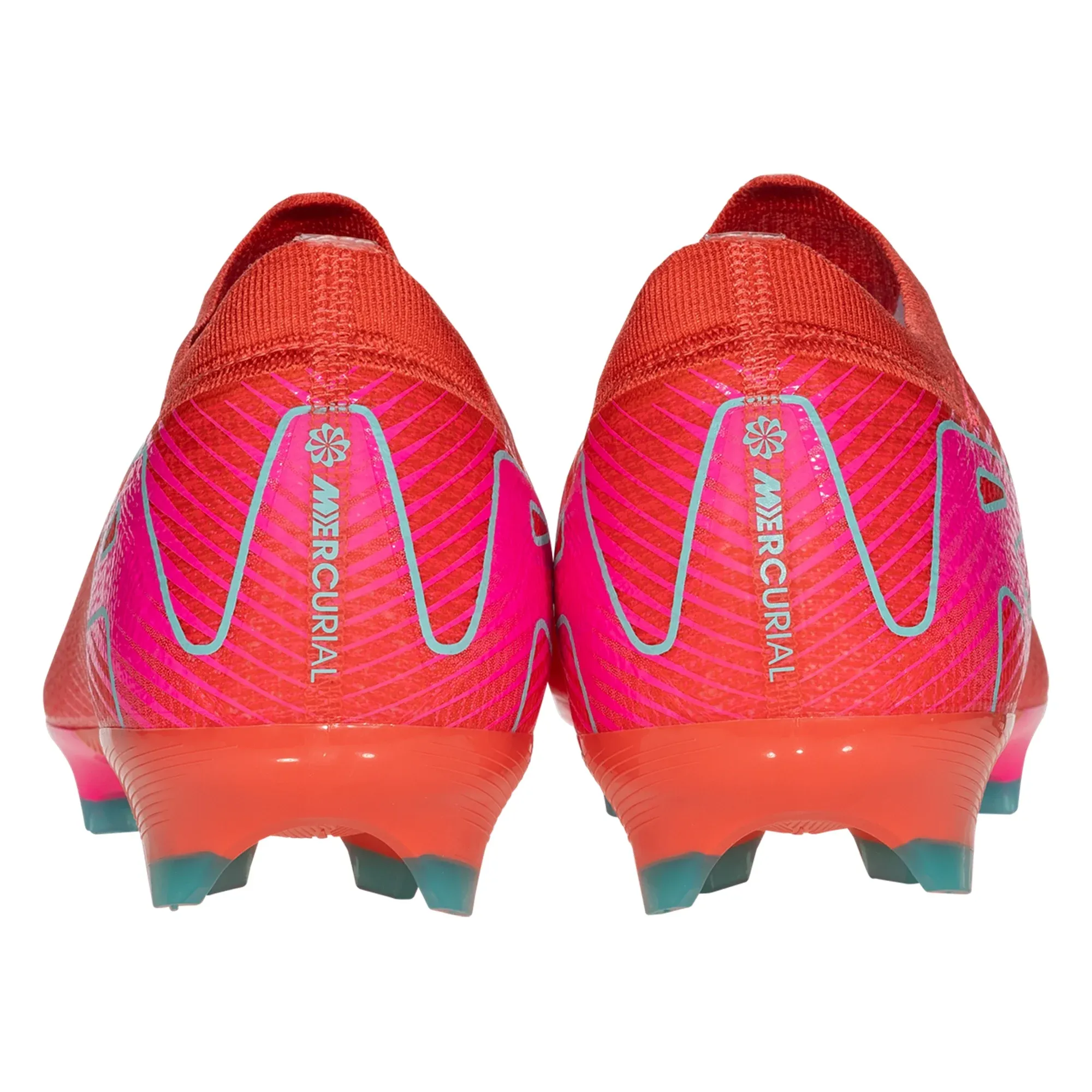 team sports shoes Nike Zoom Vapor 16 Pro FG Soccer Cleats (Ember Glow/Aurora Green)