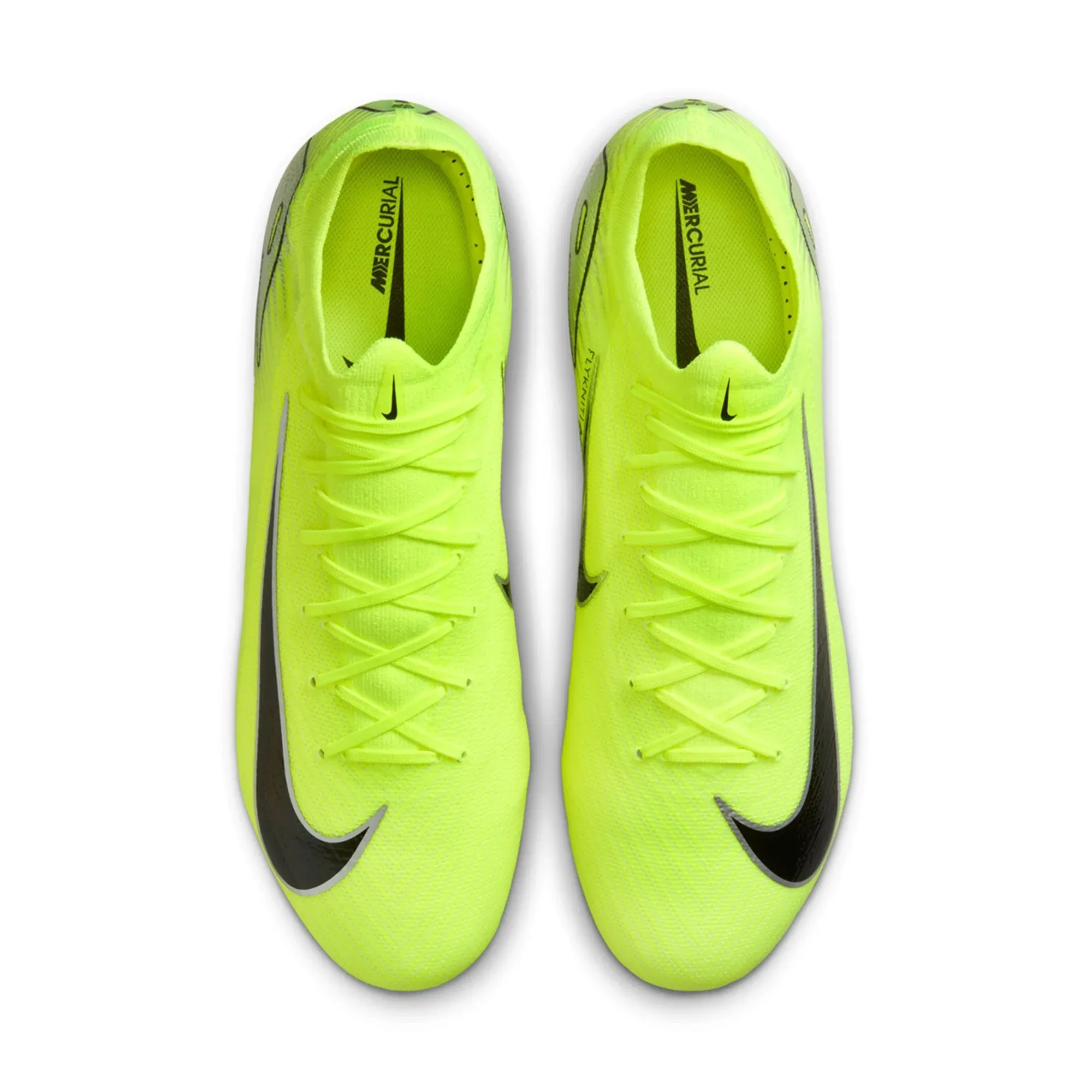 Nike Zoom Vapor 16 Pro FG Soccer Cleats (Volt/Black) badminton boots Metallic kids' shoes