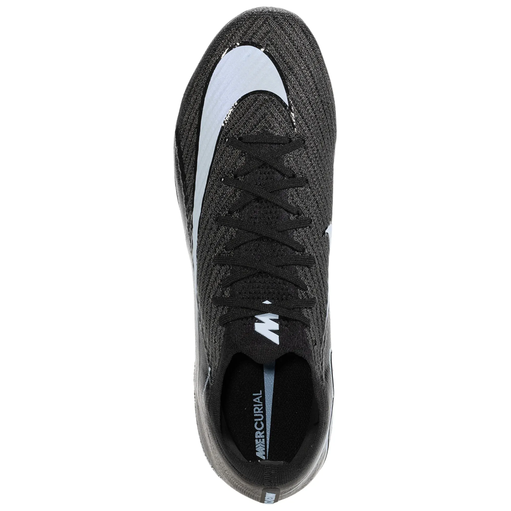 Machine-washable kids' shoes Nike Zoom Vapor 16 Pro Firm Ground Soccer Cleats (Black/Ice Blue)