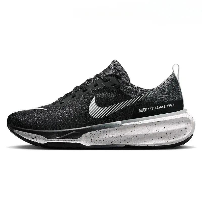 Sun Guard Agile Path NIKE ZOOMX INVINCIBLE RUN FK 3 Men's Running Shoes, Non Slip, Durable, Lightweight, Trendy, Breathable Sneakers, Black