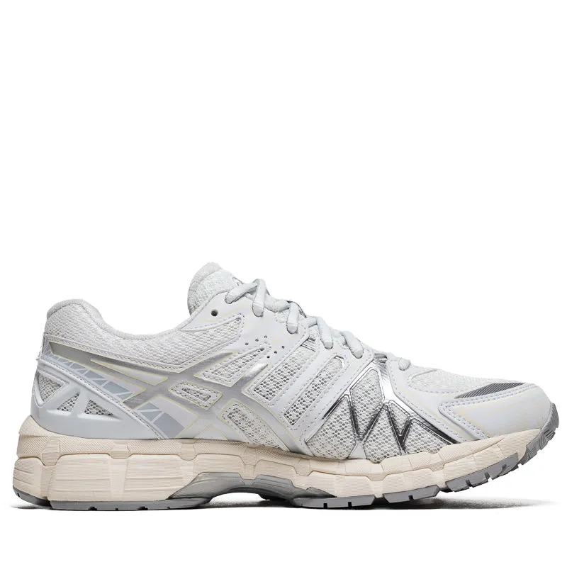 Asics Gel-Kayano 20 - White/Pure Silver running in cold tracks shoes