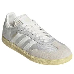 adidas Germany Samba 125th Anniversary Indoor Soccer Shoes (Cloud White/Off White/Almost Yellow) Washable lining kids' shoes golf shoes