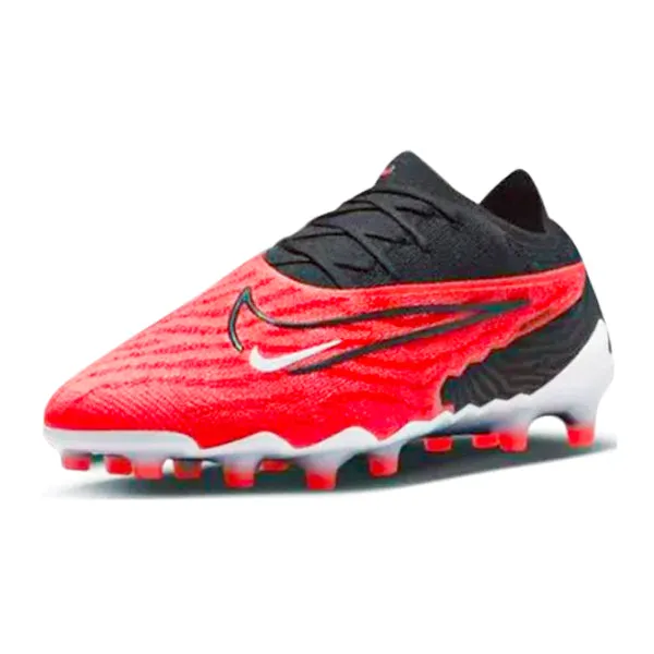 Nike Phantom GX Elite AG-Pro Soccer Cleats (Bright Crimson/Black) Indoor Court Premium Quality