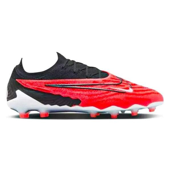 Nike Phantom GX Elite AG-Pro Soccer Cleats (Bright Crimson/Black) Eva Midsole