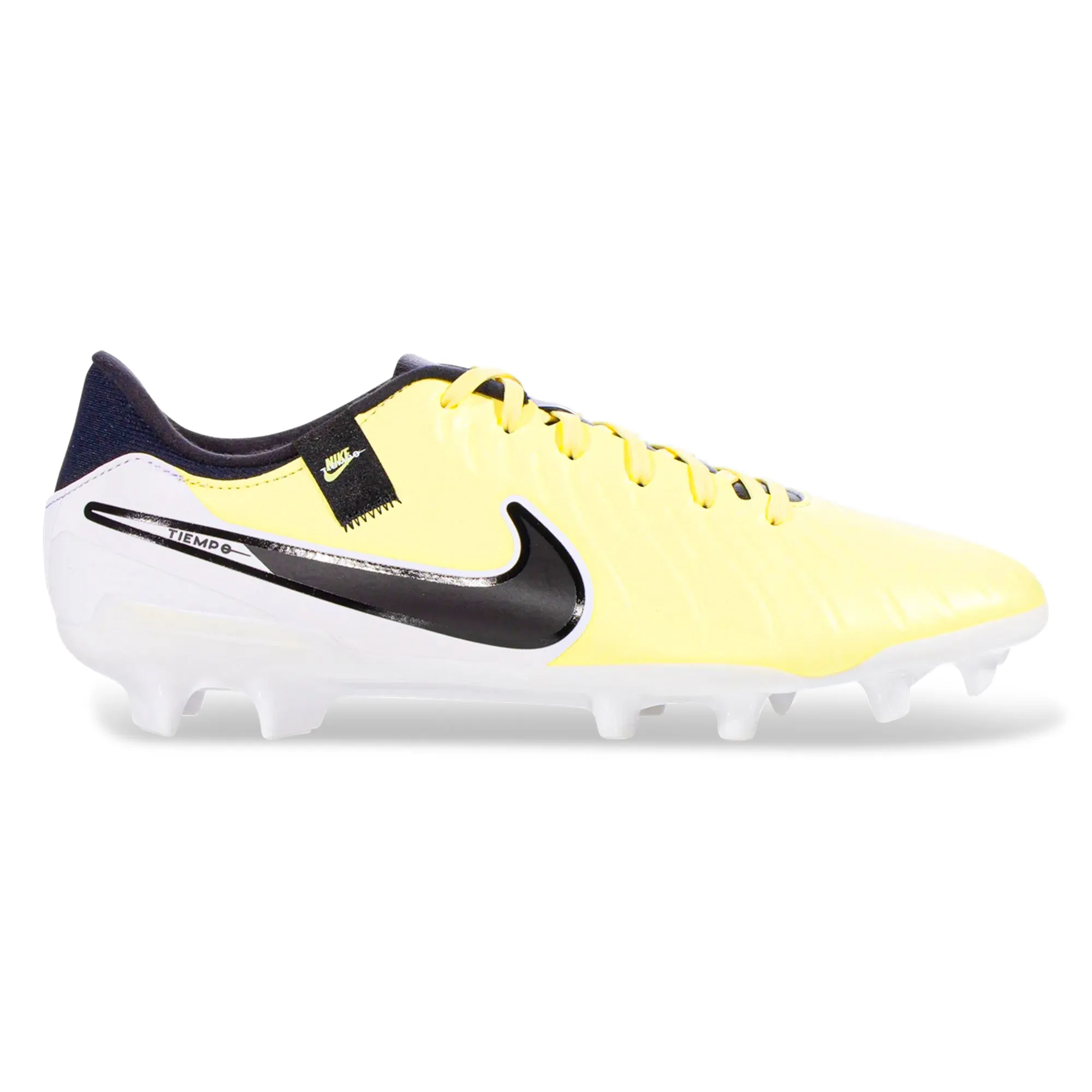 Fashionable Shoes Character-themed kids' shoes Nike Legend 10 Academy FG/MG Soccer Cleats (Lemonade/Black/Metallic Coin)
