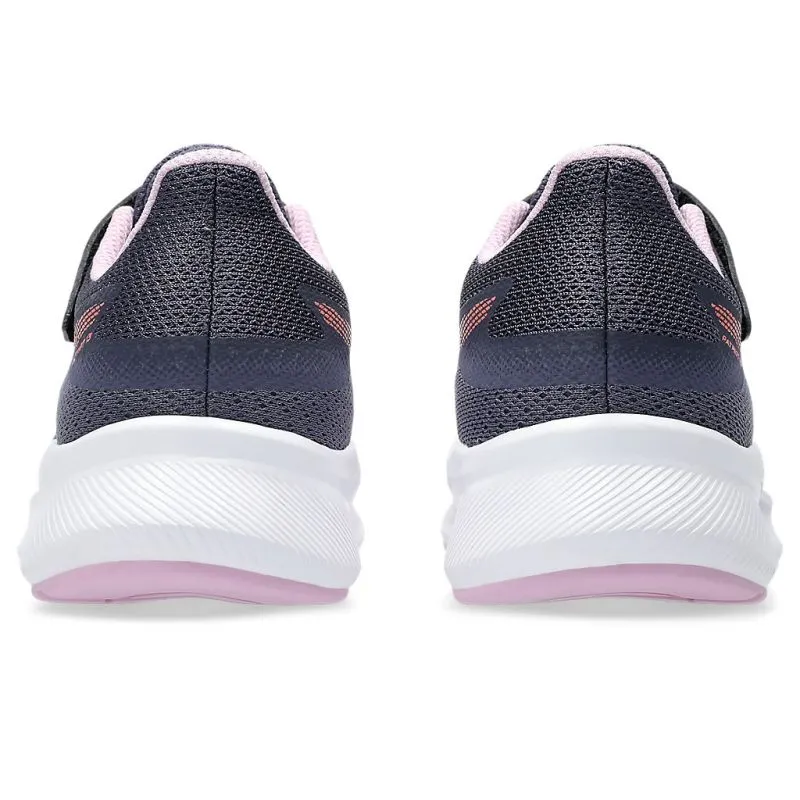 ASICS Patriot 13 PS Kids Running Shoes running in a tundra area sportsmanship